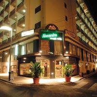 hotel bij avond